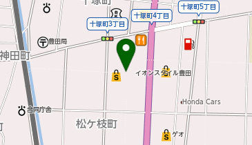 PeTeMoイオンスタイル豊田の地図画像