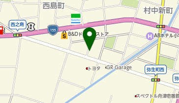 グループホームやよいの地図画像