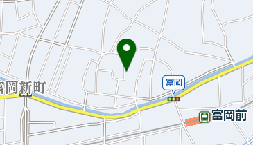 富岡第一公民館の地図画像