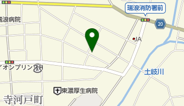 ディスワン瑞浪中央店の地図画像