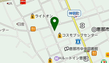 らんぷ恵那店の地図画像