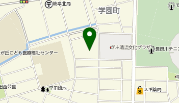 岐阜県庁 岐阜県障がい者総合就労支援センターの地図画像
