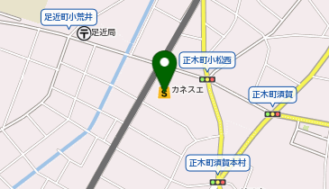 ブルースカイランドリーカネスエ正木店の地図画像