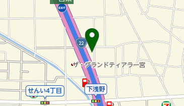 癒し庵一宮の地図画像