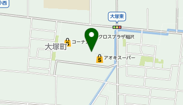 ブルースカイランドリー アクロスプラザ稲沢店の地図画像