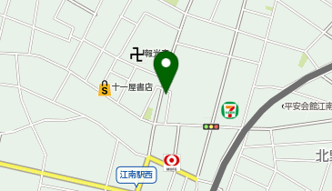 イロドリ江南の地図画像