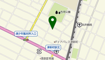 美術空間漣塾の地図画像