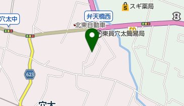 穴太多目的研修センターの地図画像