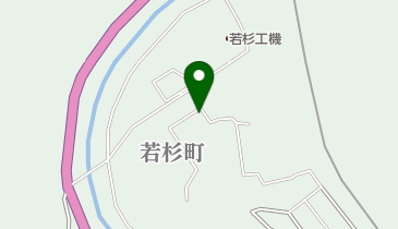 若杉公民館の地図画像