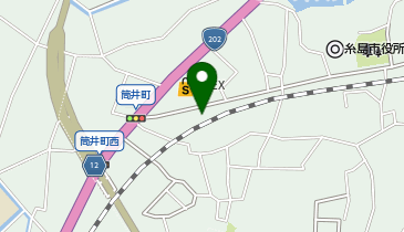 二三家食道糸島屋の地図画像