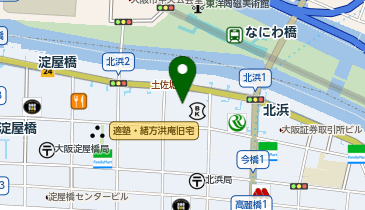 市民共済八尾窓口の地図画像