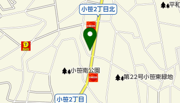 タカラ薬局小笹の地図画像