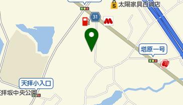 塔原公民館の地図画像
