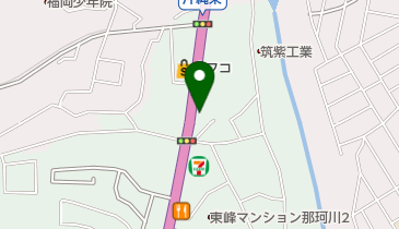 ユニコ(UNICO)那珂川の地図画像