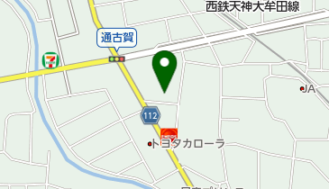 小さな写真館ABCスタジオ太宰府の地図画像