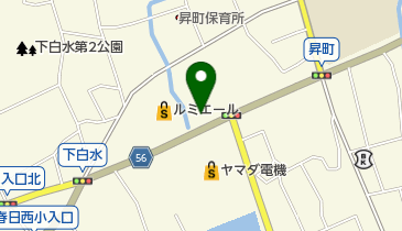 カラーズ春日店の地図画像