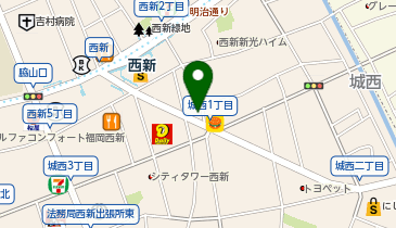 Encoreプラスの地図画像