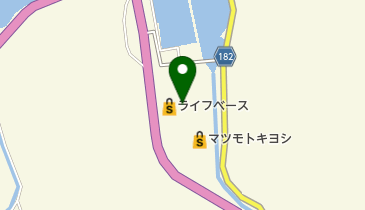 大浦公民館の地図画像