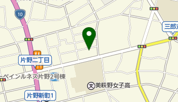 華さん食堂片野店の地図画像