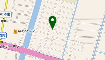 国土交通省曲手排水機場の地図画像