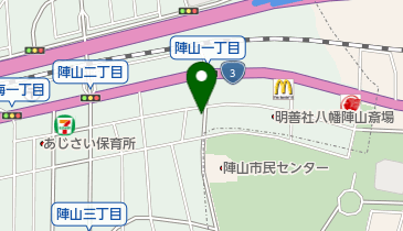 メディカルビレッジ陣山の地図画像