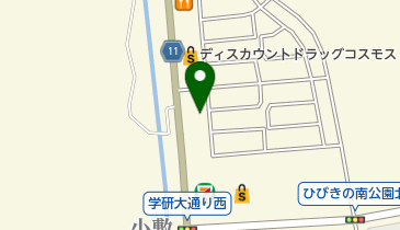 HARU整骨院の地図画像