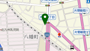 Aダンススタジオの地図画像