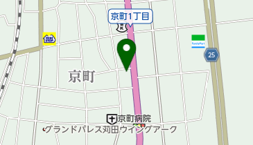 久留米ラーメン玄竜苅田店の地図画像