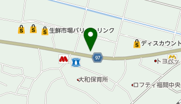 鶏好福津店の地図画像