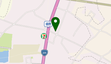 ヘアステージイヌイ(inoui)の地図画像