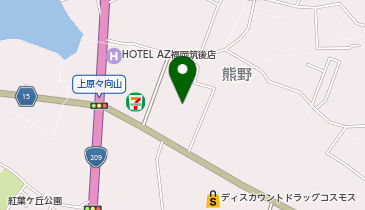 スポーツジムREX筑後店の地図画像