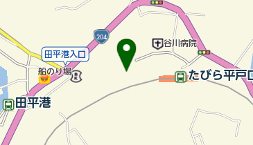 平戸市役所 田平町中央公民館の地図画像