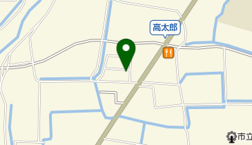 佐賀市役所 城西排水機場の地図画像