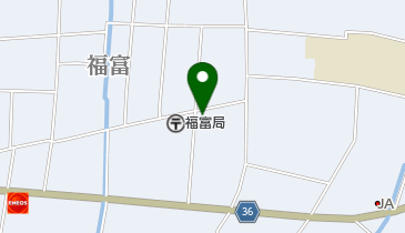 福富川排水機場の地図画像