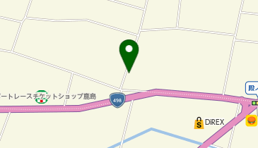 中西食品の地図画像