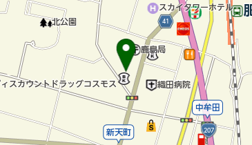 シャンデリーの地図画像