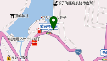 おしゃれの店おちの地図画像