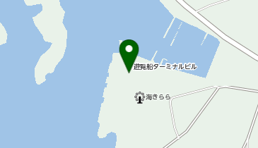 海カフェ&レストラン・コスタ九十九島の地図画像