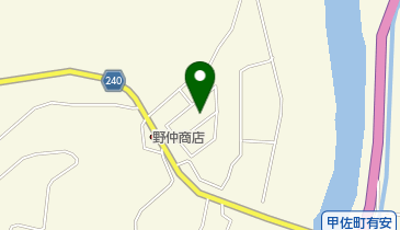 甲佐町役場庁舎 グリーンパル甲佐・安津橋G・G場の地図画像