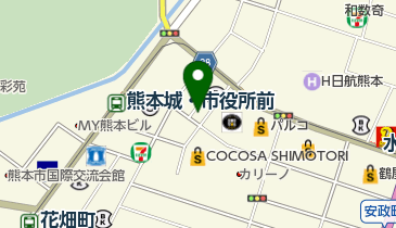 HairCALONの地図画像