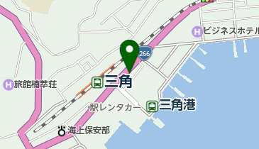 有限会社アルファ企画三角支店の地図画像