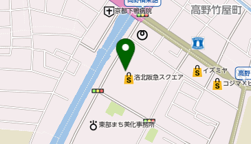 エディオン洛北阪急スクエア店の地図画像