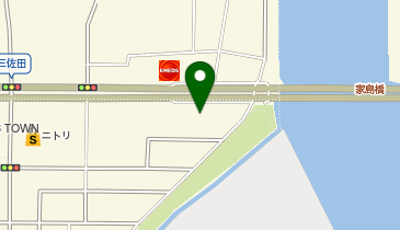 LPG自動車バイフューエルの地図画像