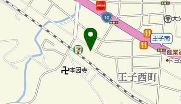 京都伊三郎製ぱん西大分店の地図画像