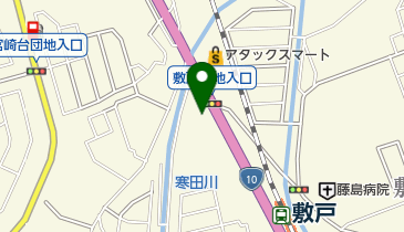 陸上自衛隊大分弾薬支処の地図画像