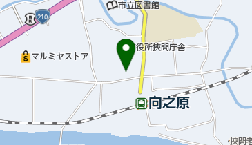 二宮理容室の地図画像