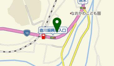 直川憩の森公園キャンプ場管理棟の地図画像