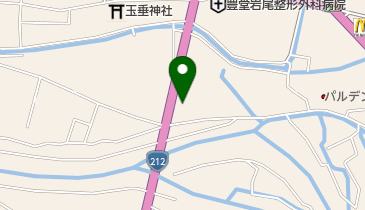 かじわら動物病院の地図画像