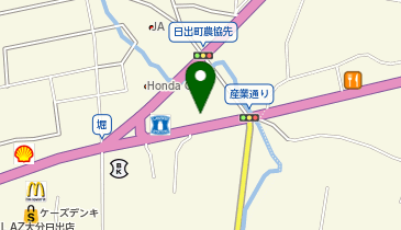 日出地区自家用自動車協会の地図画像