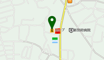 生活協同組合コープおおいた 店舗コープ別府店の地図画像